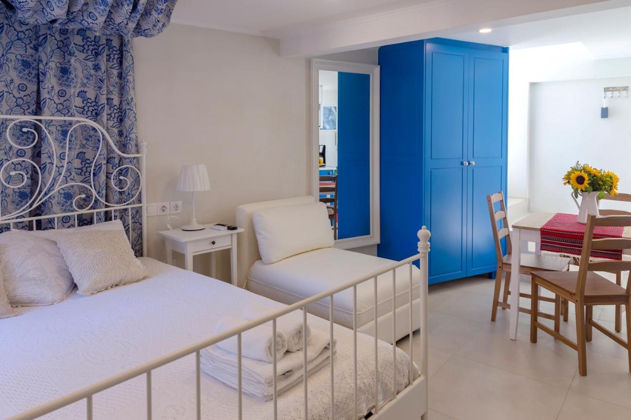 Blue And White Apartment Vipgreece 아테네 외부 사진